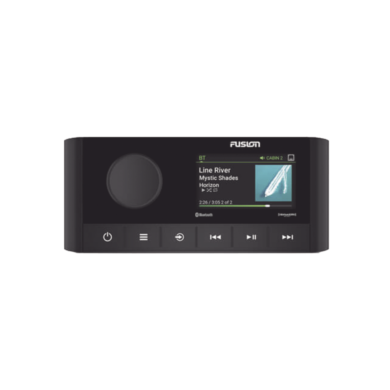Estéreo marino Fusion serie RA210, con pantalla a color de 2.7 conexión AM/FM, Bluetooth, USB, iPhone
