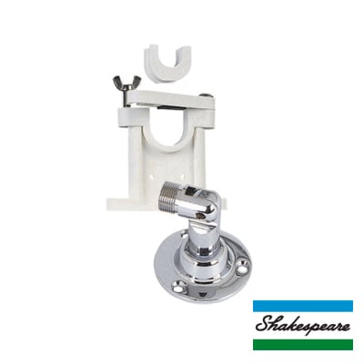 Kit de Montaje con Soporte Giratorio Ajustable para Antenas de 1 ó 1 1/2 de Diámetro. Rosca Estándar 1 x 14 Hilos.