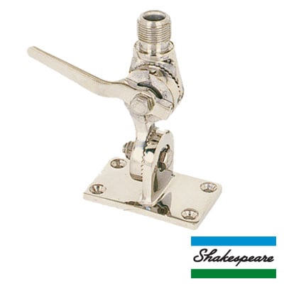 Montaje rotativo de acero inoxidable, 4 posiciones, rosca estándar 1?-14