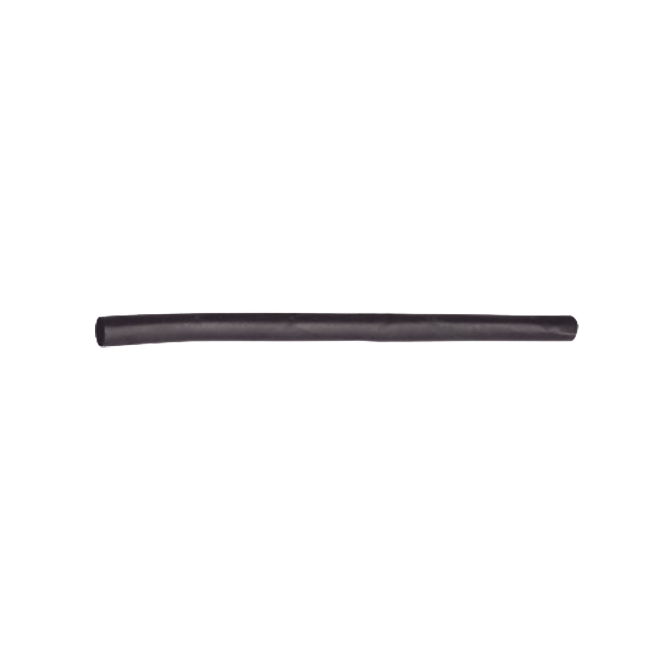Tubo Termoencogible (Termofit) Negro de 1/8 de Diámetro, Reduce de 2:1, Venta por Metro.