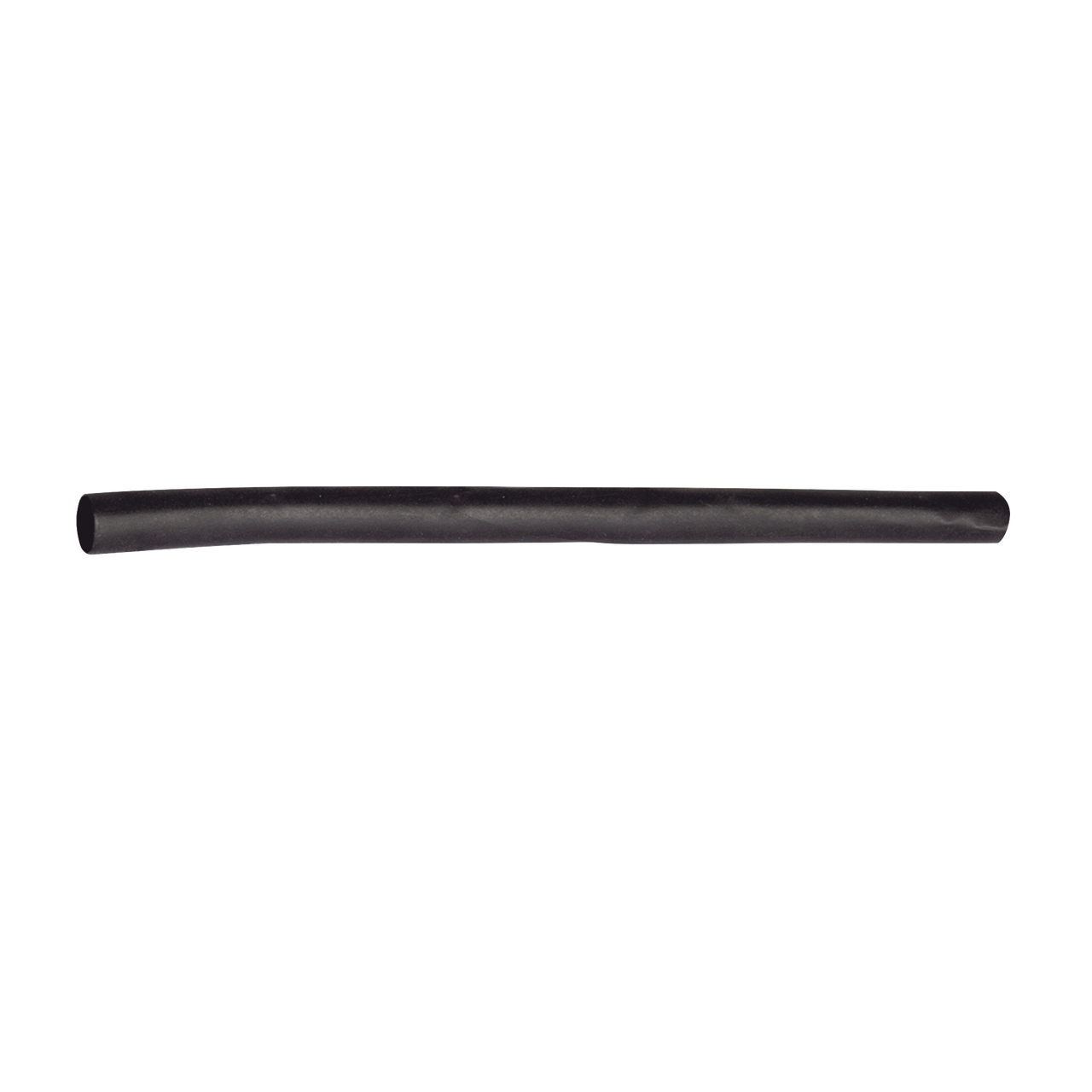 Tubo Termoencogible (Termofit) Negro de 1.2 m, 1/2 de Diámetro, Reduce de 2:1, Poliolefina.