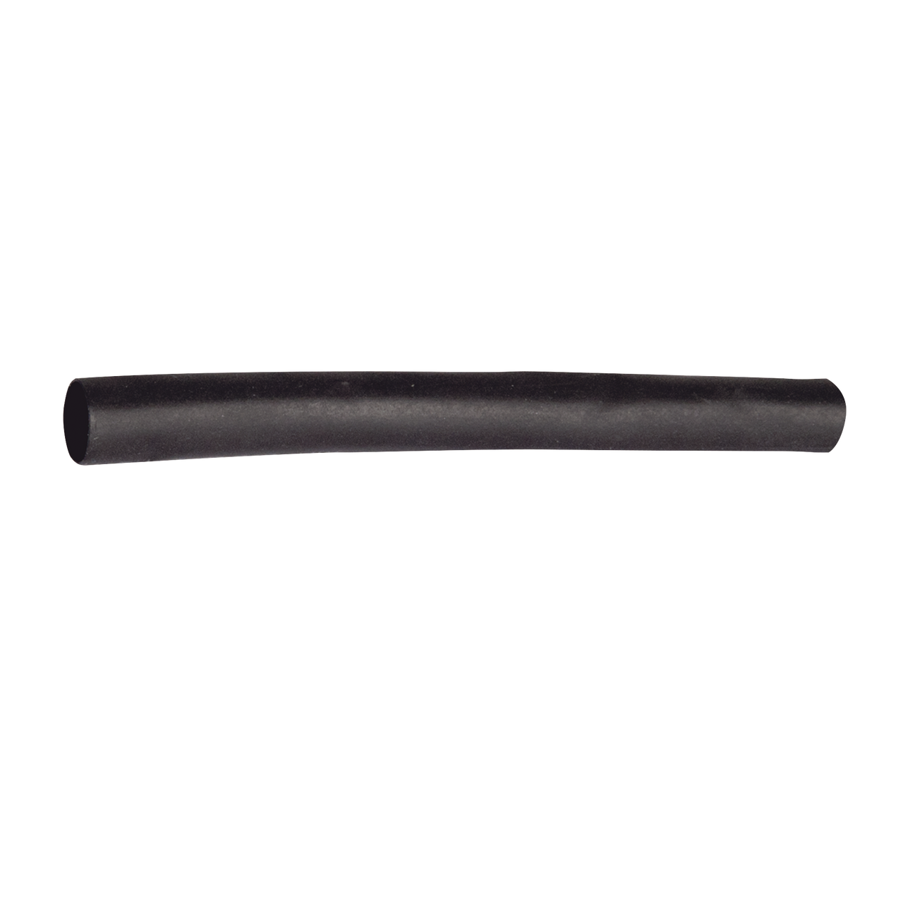 Tubo Termoencogible (Termofit) Negro de 1.2 m, 3/8 de Diámetro, Reduce de 2:1, Poliolefina.