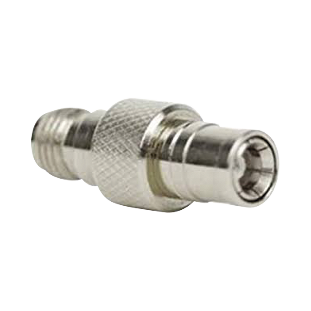 Adaptador en linea de conector SMA Hembra a SMB.