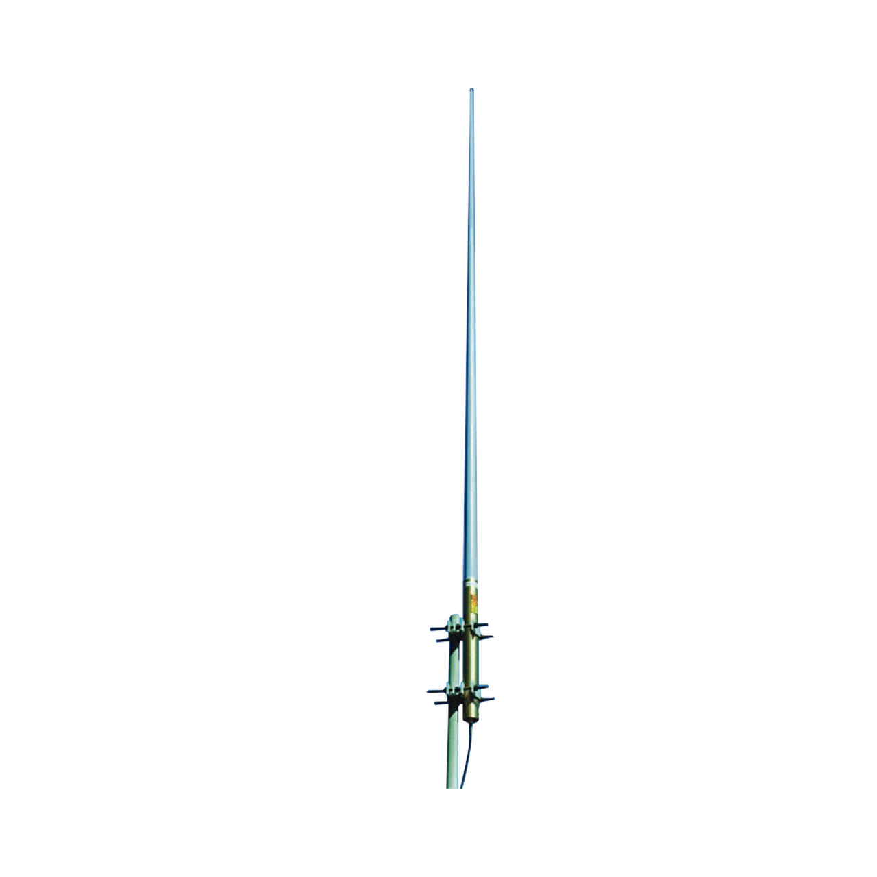 Antena Base TELEWAVE de Fibra de Vidrio, 395-436 MHz, 8 dB, Incluye montaje ANTC-482, 500 Watt, N Hembra.