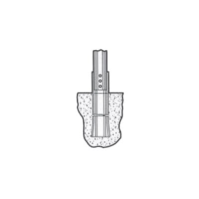 Sistema de Anclaje Tipo L para Torre Autosoportada TBX24 (Juego de Tres).