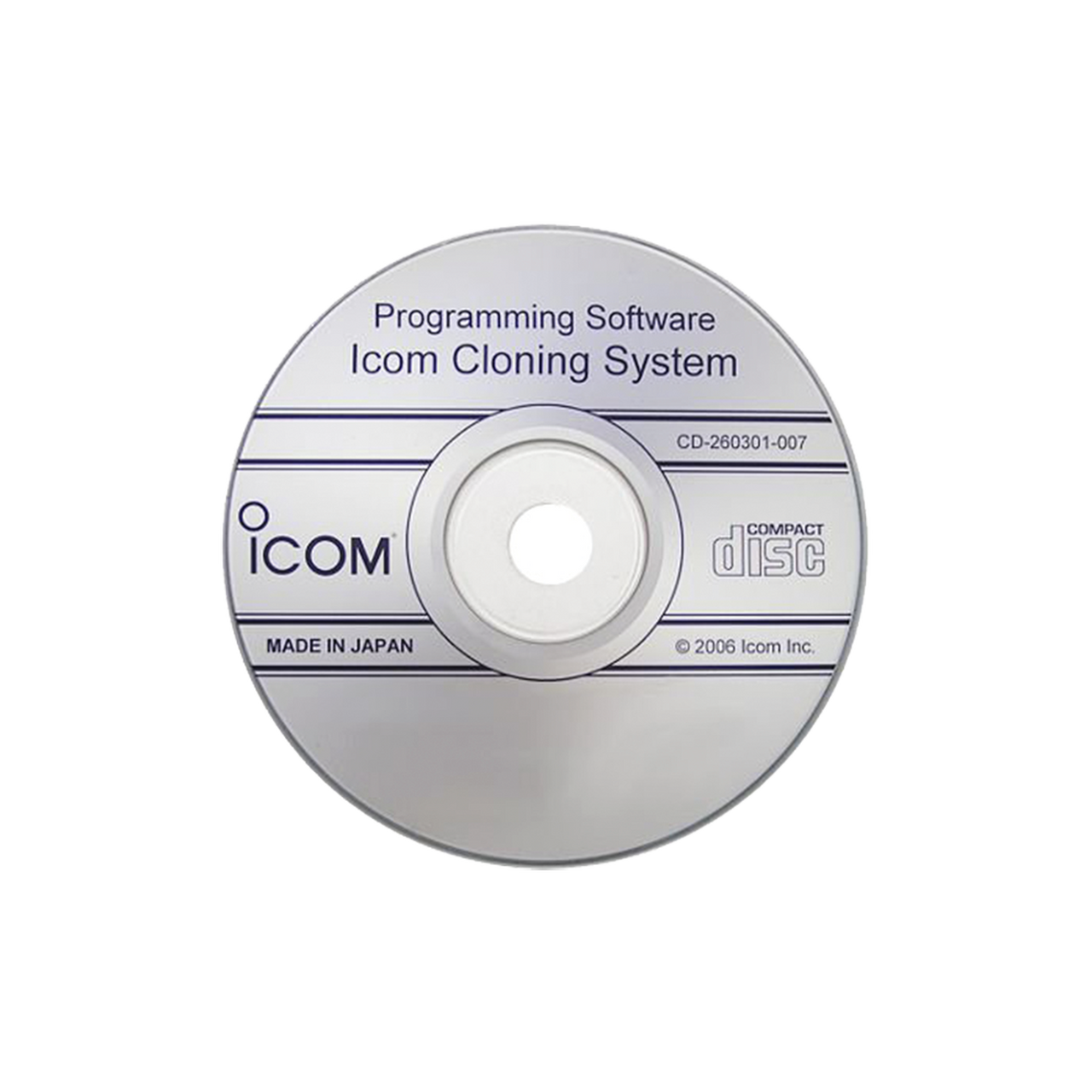 Software de programación para serie de radios ICOM ICF3161/4161, F5061D/6061D, ICF3261/4261