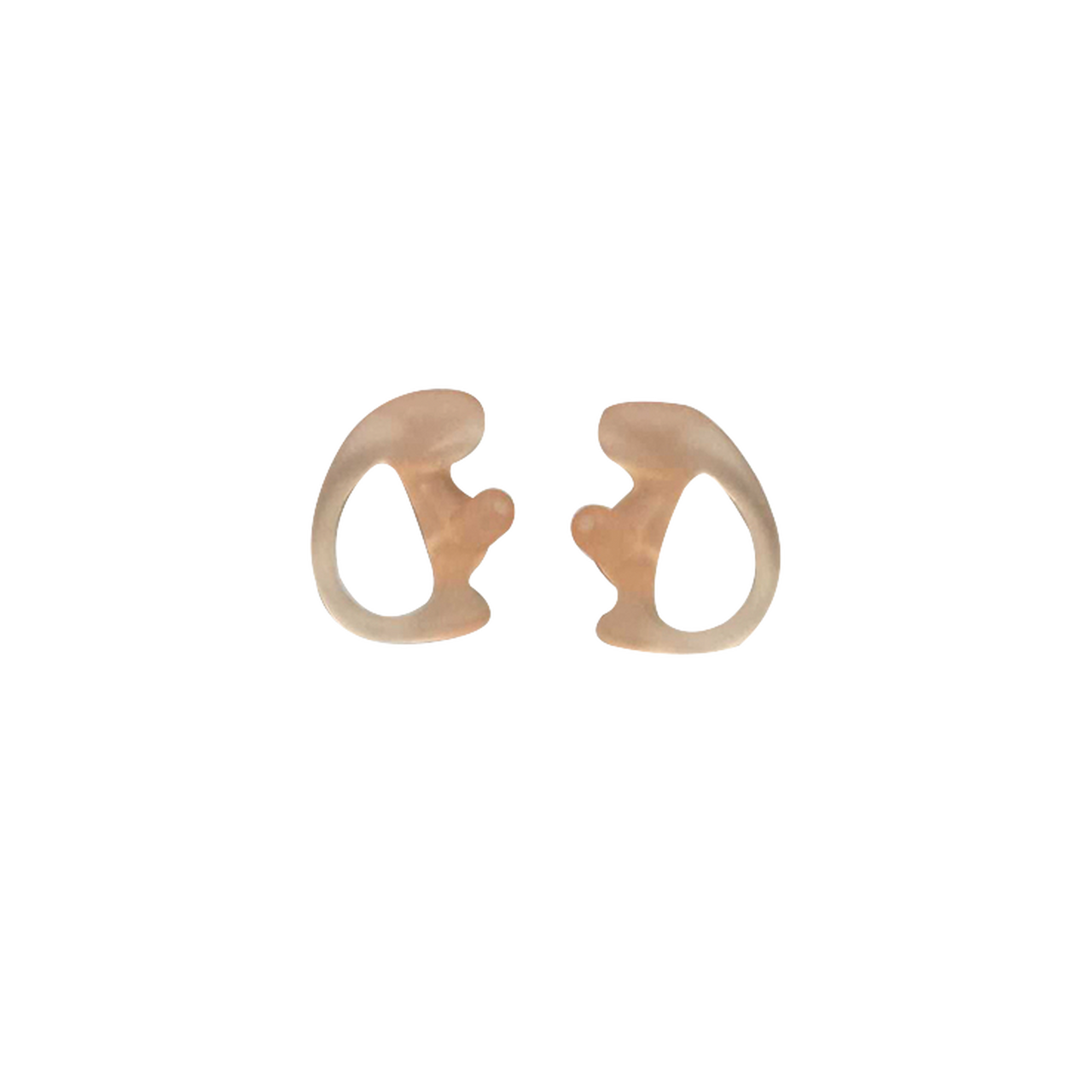 Auricular de oido abierto transparente hipoalergenico mediano