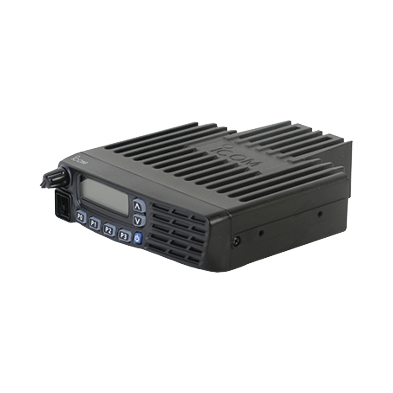 Radio móvil digital NXDN con Pantalla , 50 W, 136-174 MHz, 128 canales, analógico, digital, mezclado, convencional y trunking Incluye micrófono, cable de corriente y bracket.