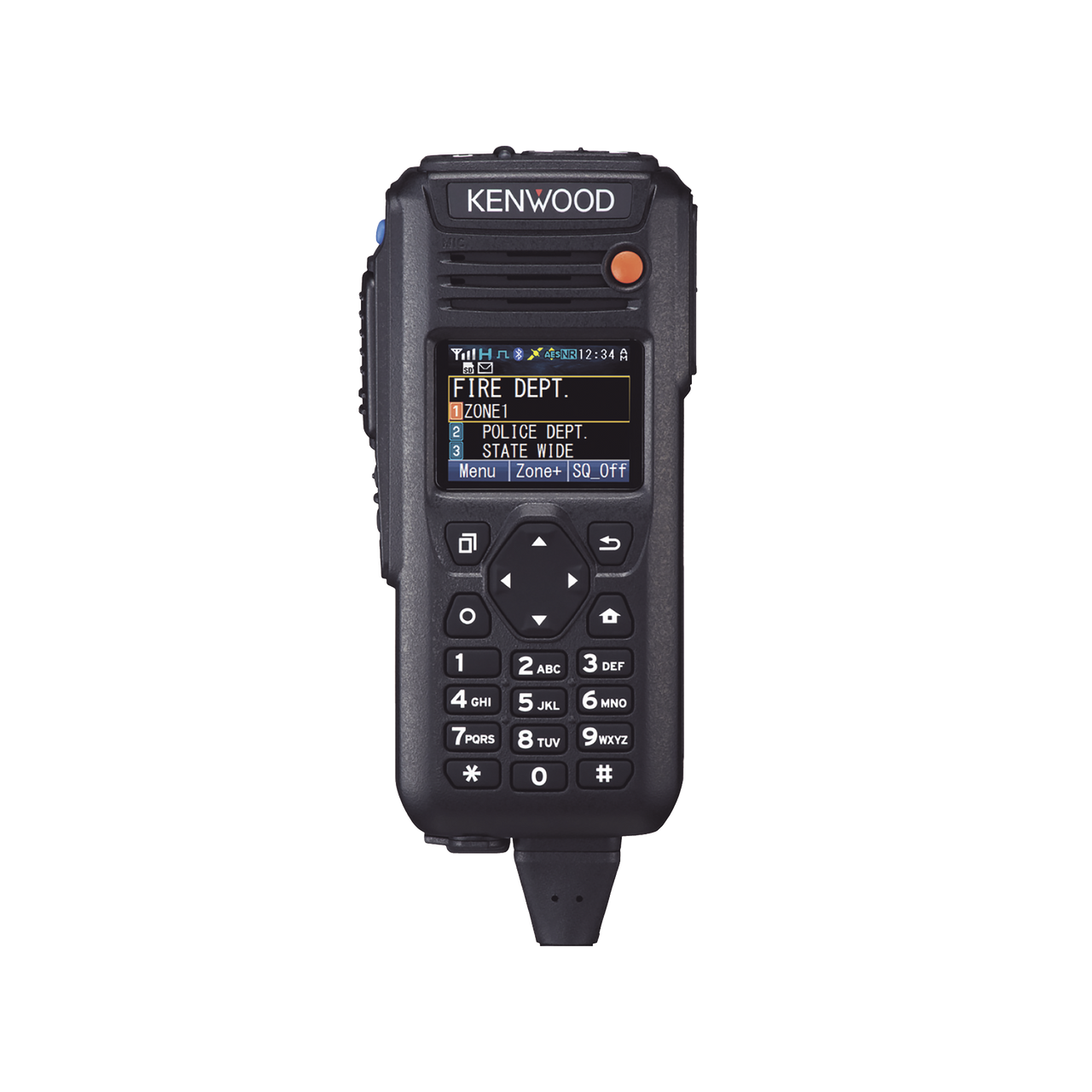 Cabezal remoto tipo Micrófono-bocina con pantalla y teclado numérico DTMF para NX-5700 NX-5800 NX-5900