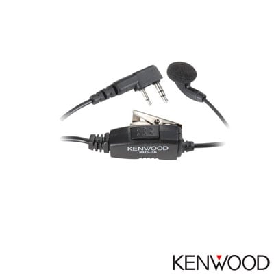 Micrófono-audífono estándar para TK-2000 TK-3000 TK-3230 NX-1200 NX-1300 NX-3220 NX-3320 NX-240 NX-340 TK-2312 TK-3312 TK-2402 TK-3402