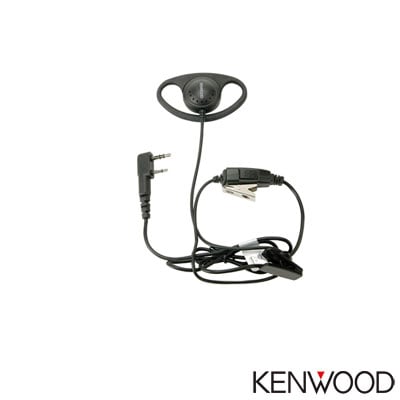 Micrófono-audífono anillo en D para NX-1200 NX-1300 NX-3220 NX-3320 NX-240 NX-340 TK-2312 TK-3312 TK-2402 TK-3402 TK-2000 TK-3000 TK-3230