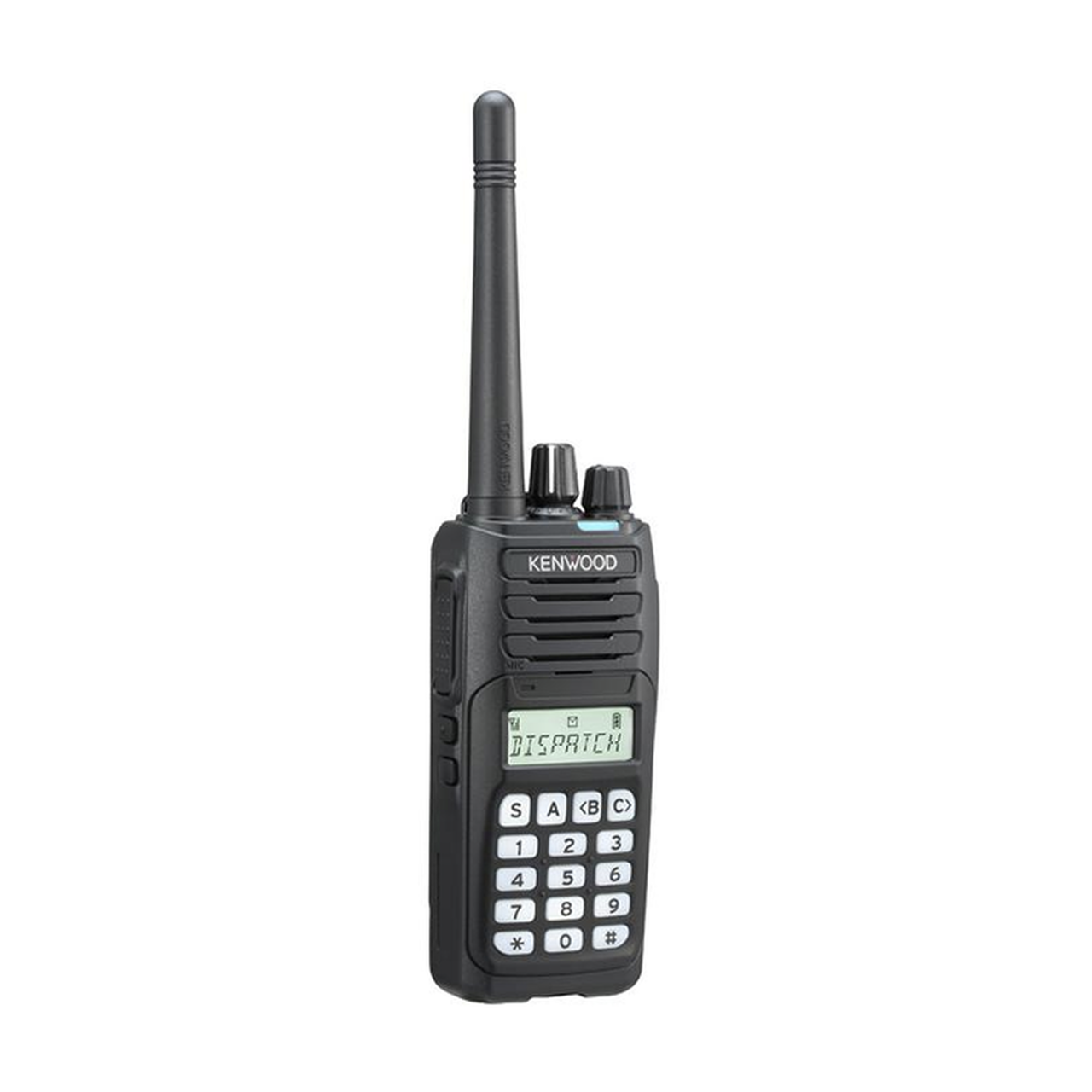 Radio portátil UHF 450-520 MHz, Digital DMR-Analógico, DTMF, IP67, 5 Watts, 260 Canales, Roaming, Encriptación, Inc. antena, batería, cargador y clip