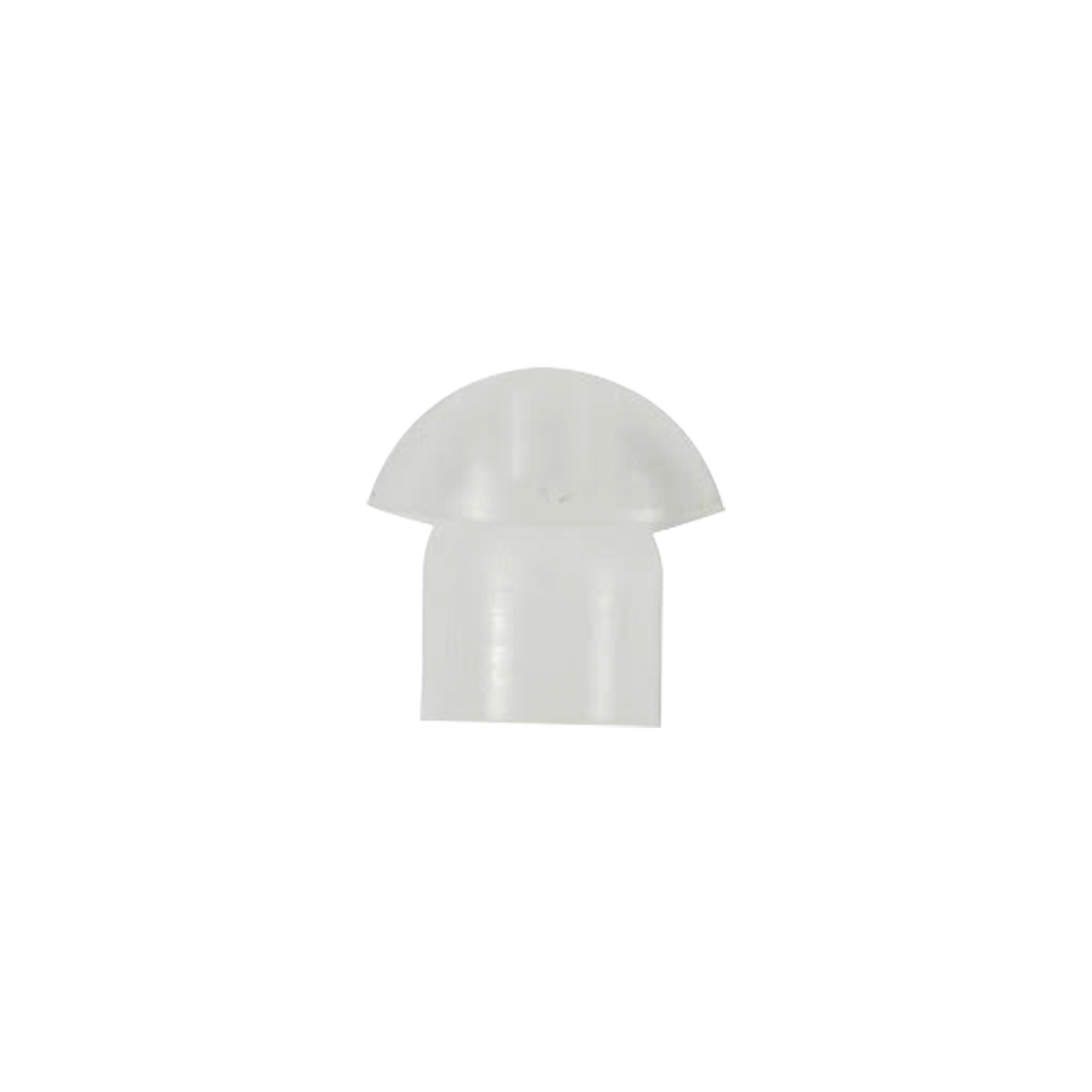 TAPON D/PLASTICO TRANSP.P/MICROFONO (100 PZAS)