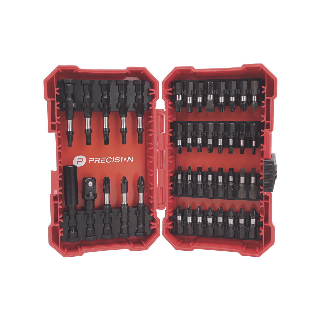 Juego de 42 Puntas para Taladro + Estuche (Entrada Hex. 1/4)