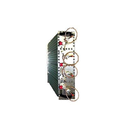 Duplexer Pasa Banda-Rechazo de Banda, 138-174 MHz, 4 Cavidades (4 Dia.) 500 KHz, 350 Watt, N Hem.