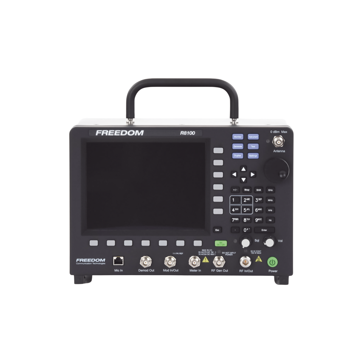 Analizador Profesional para Sistemas de Radiocomunicación Ultra Portátil, 250 kHz-1 GHz.
