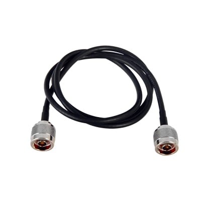 Jumper de 110 cm Fabricado con Cable RG-58U-SYS, Conectores N en ambos extremos.