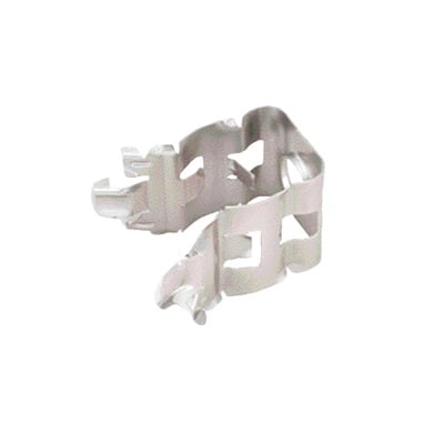 Sujetador de presión para cable Heliax de 7/8. Paquete de 10 piezas