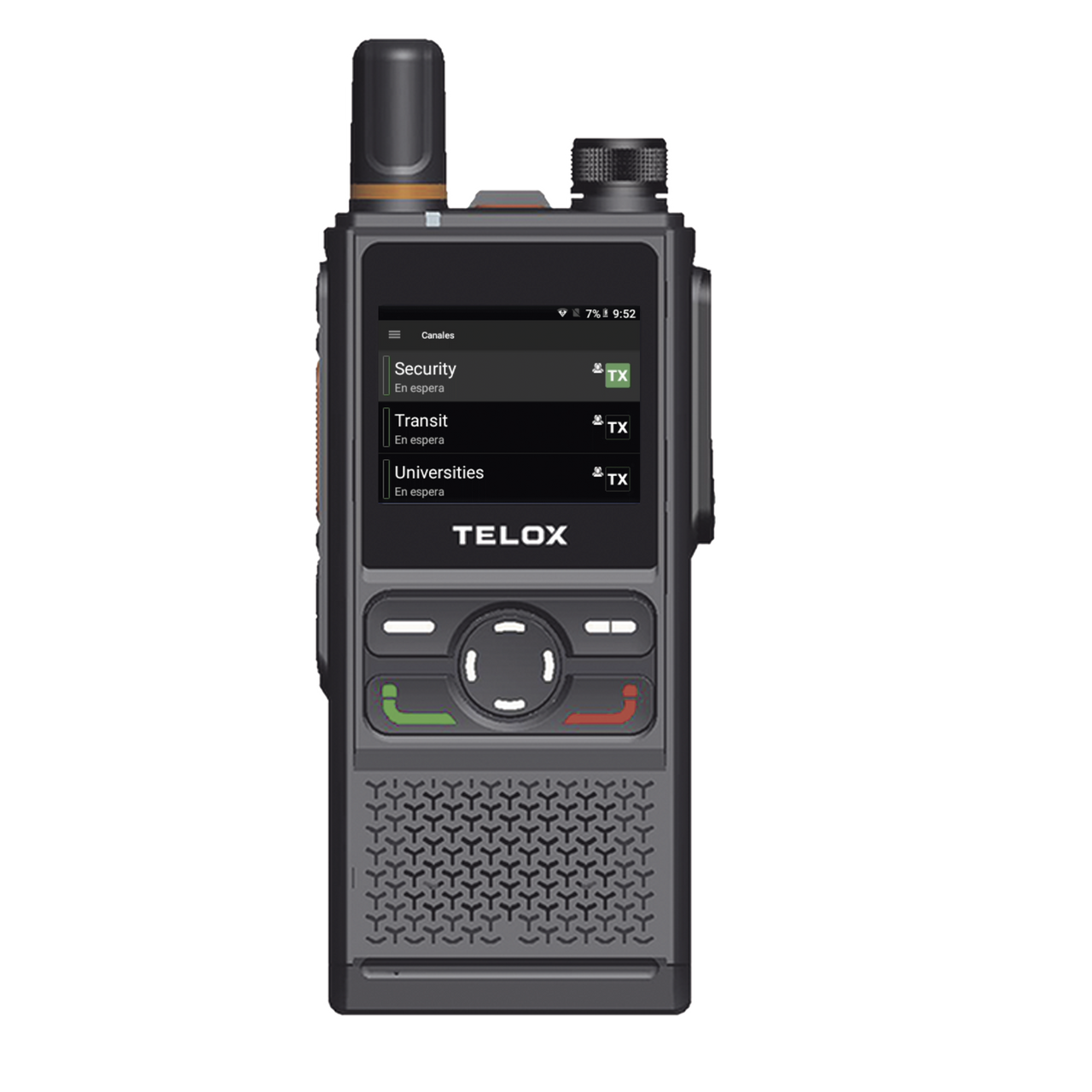Radio PoC 4G LTE TE320 Incluye 1 año de Servicio de NXRADIOTERMINAL