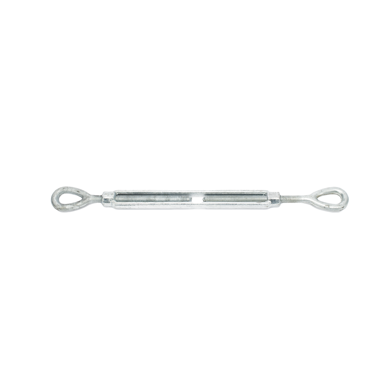 Tensor de 1/2 x 9 Acero Forjado OJO-OJO Galv. Inmersión en Caliente (Carga Max. 2200 lbs).