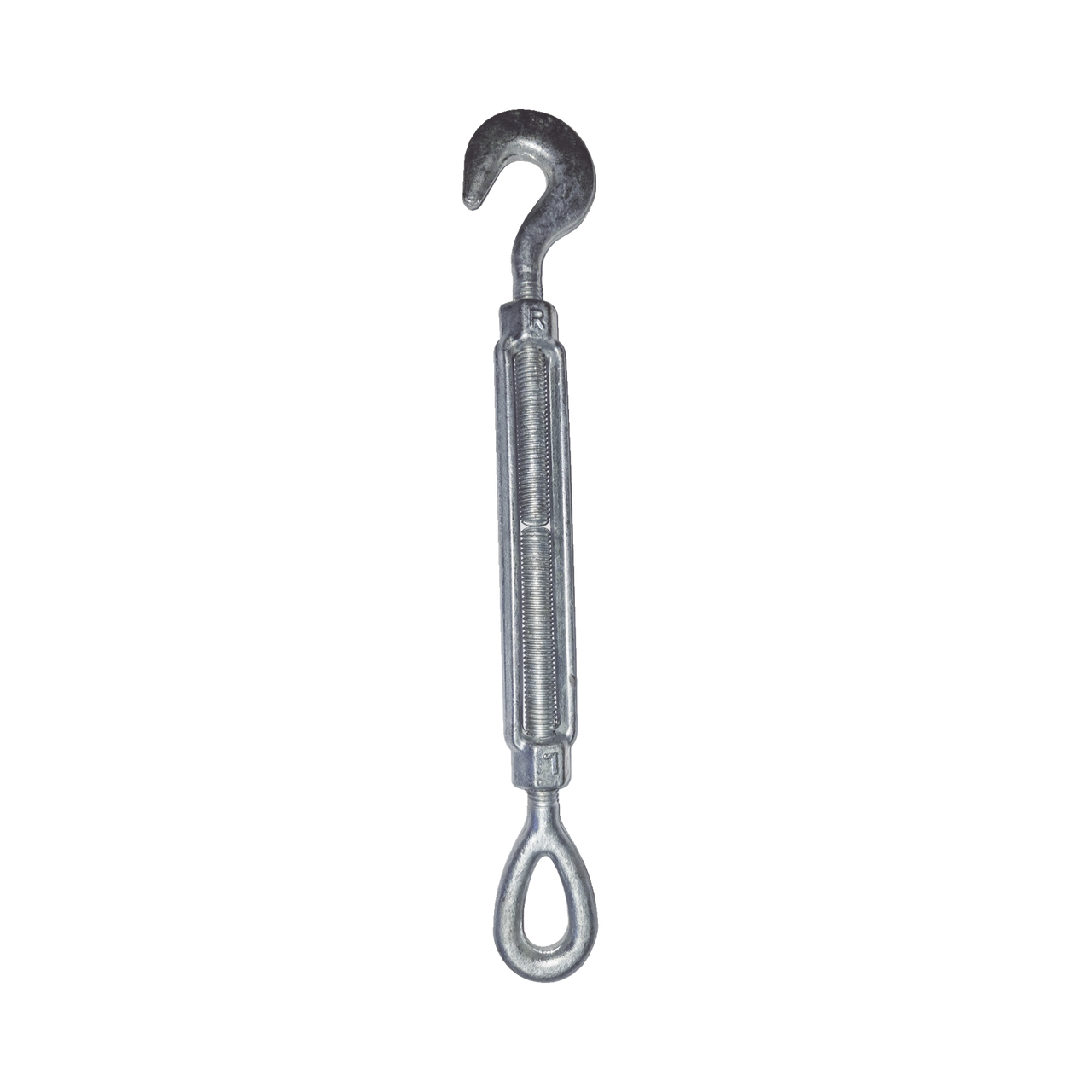 Tensor de 5/8 x 9 Acero Forjado OJO-GANCHO Galv. Inmersión en Caliente (Carga Max. 2250 lbs).