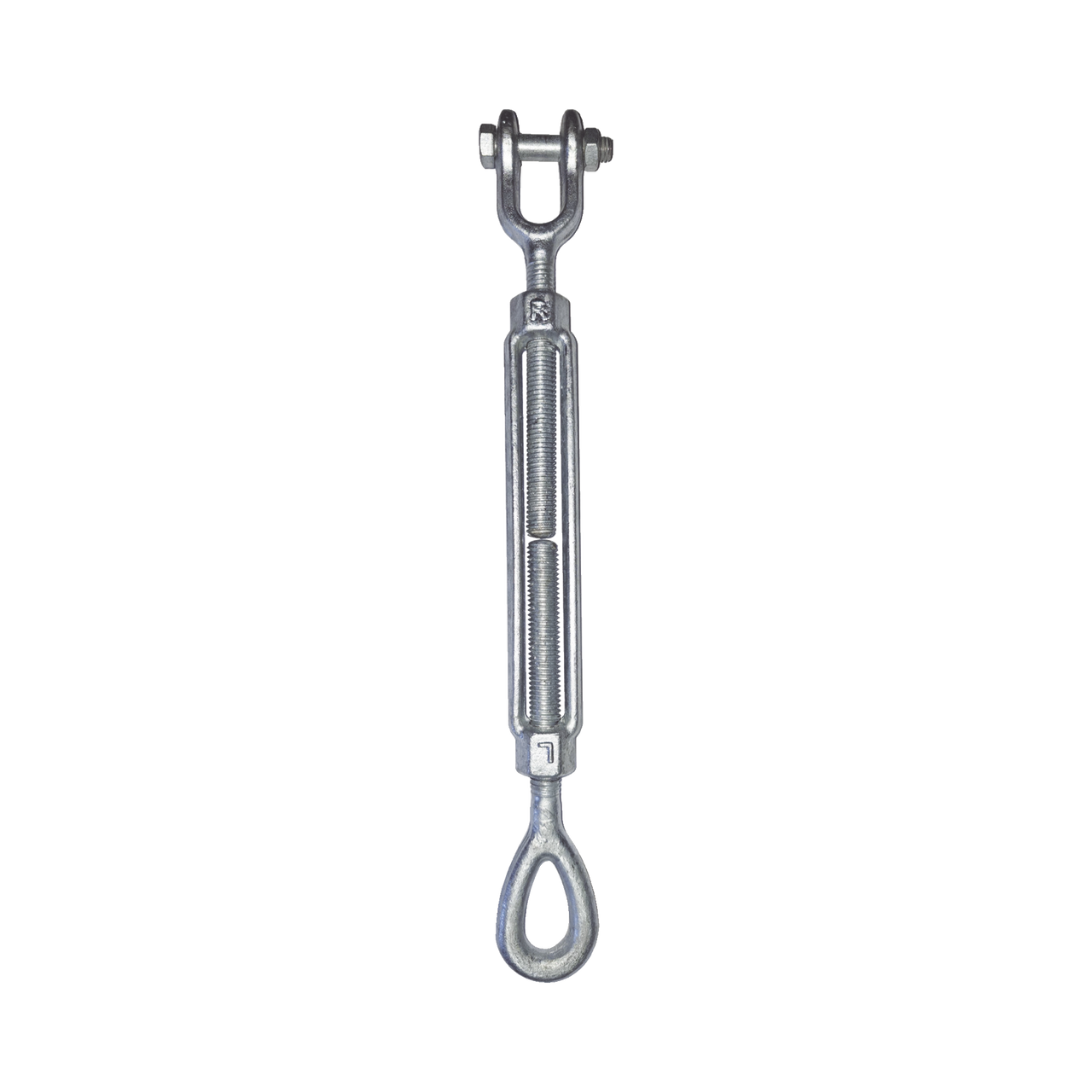 Tensor de 5/8 x 9 Acero Forjado OJO-QUIJADA Galv. Inmersión en Caliente (Carga Max. 3500 lbs).