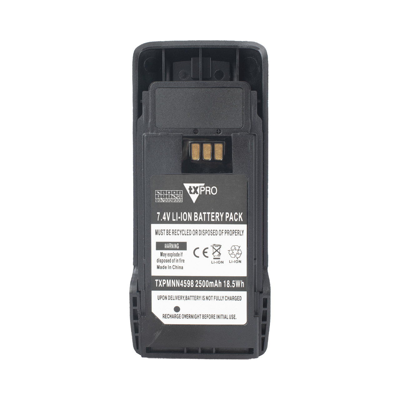 Batería de Li-Ion, 2500mAh para radios R2