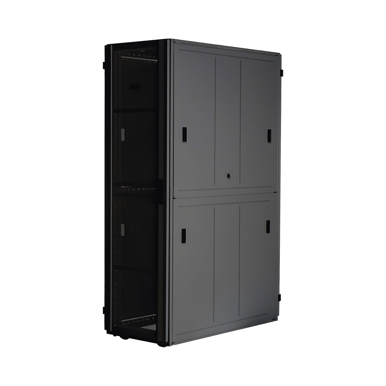 Gabinete FlexFusion? XGL (Light) para Centros de Datos, 42 UR, 800 mm de Ancho, 1200 mm de Profundidad, Fabricado en Acero, Color Negro